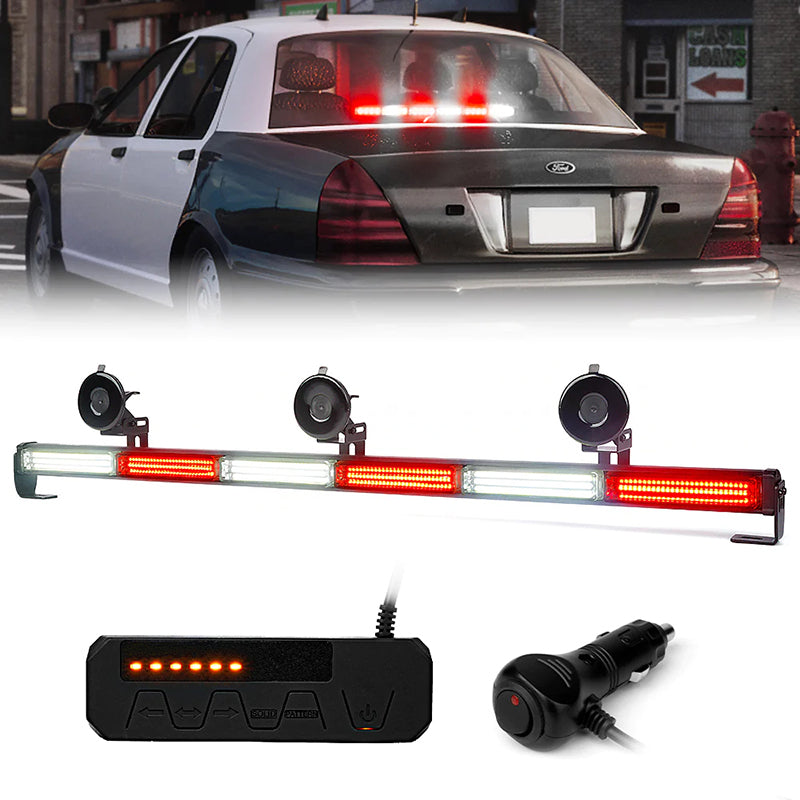35" LED Traffic Advisor Strobe Light Bar