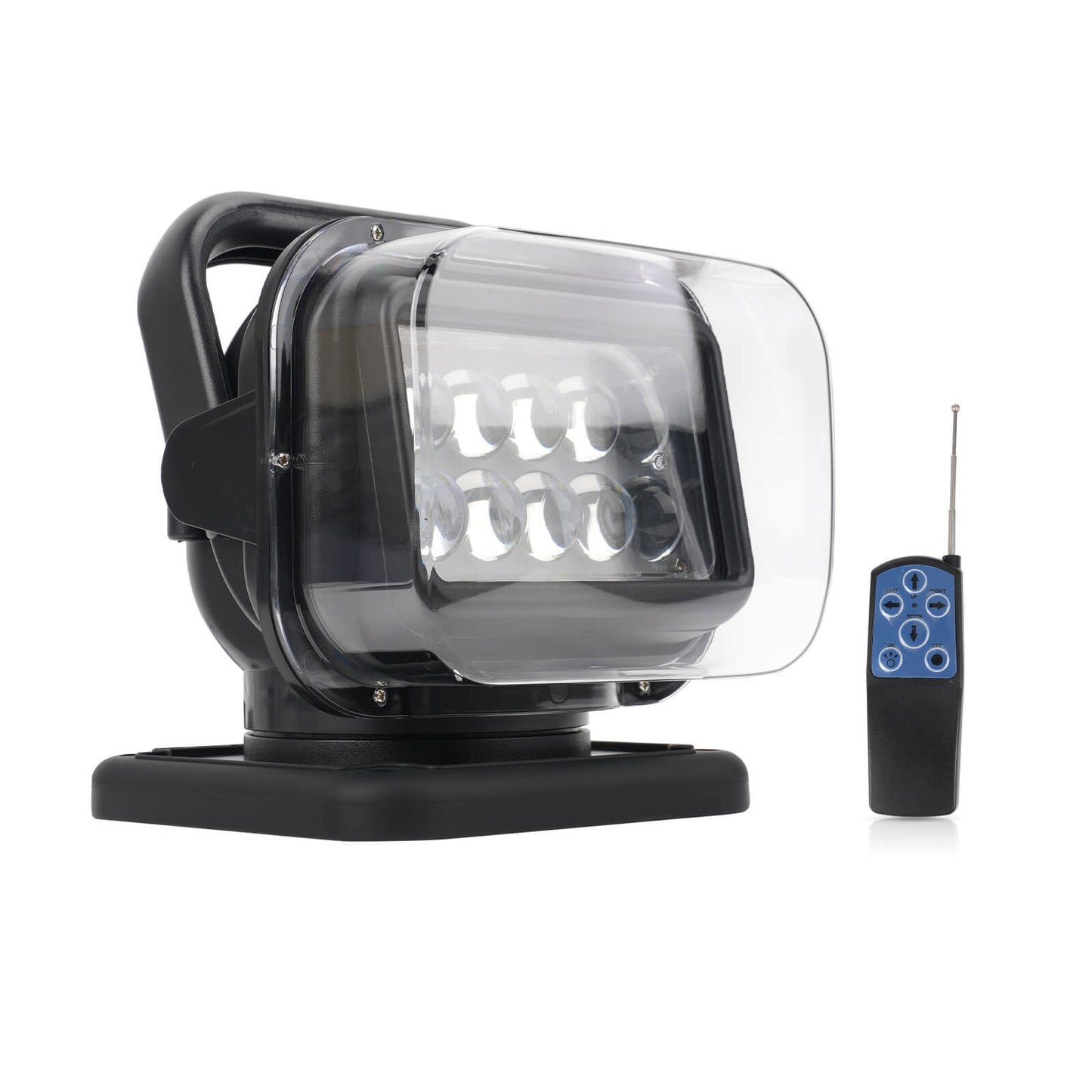 Magnetic LED Remote Control Spotlight with Battery & Reset