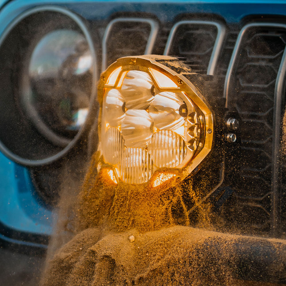 Helm 7" LED Pod Lights for Off-Road – 217° Ultra-Wide Beam 2030ft Range