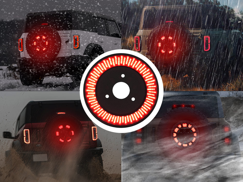 Proven Reliability for Bronco Spare Tire Brake Light