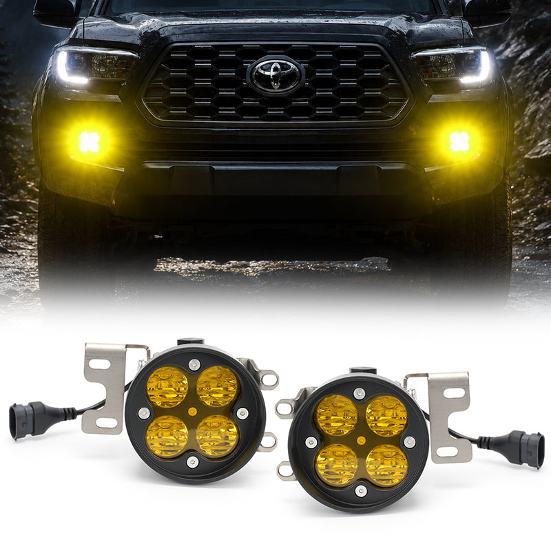 yellow fog lights tacoma
