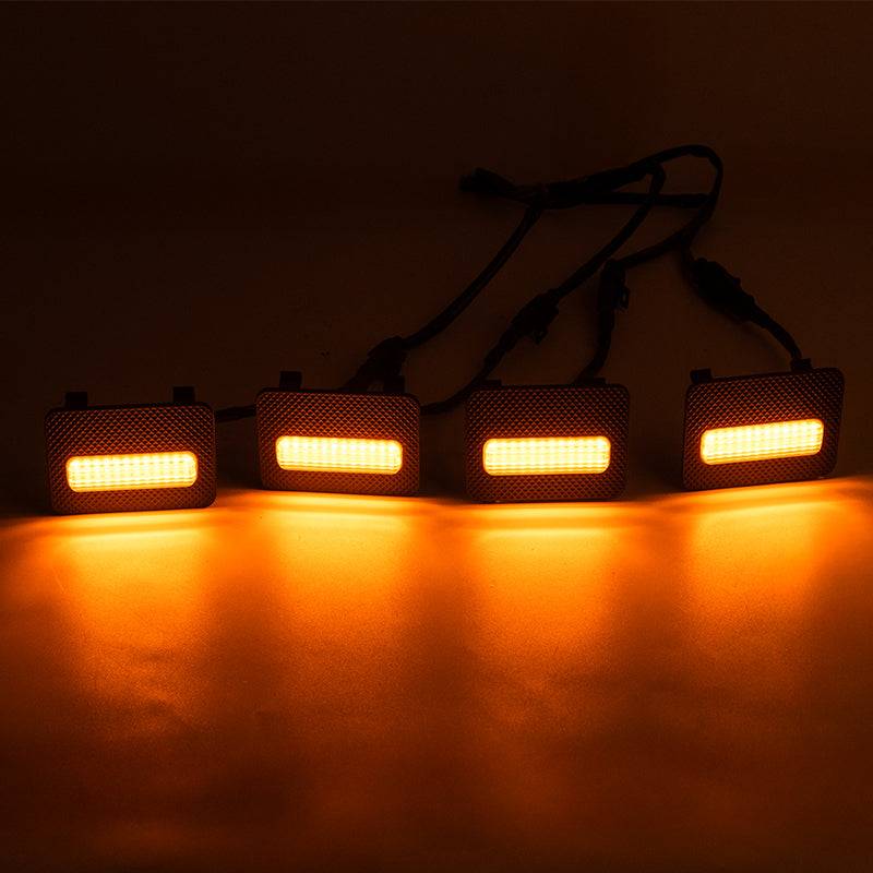 tacoma smoked amber grille lights​