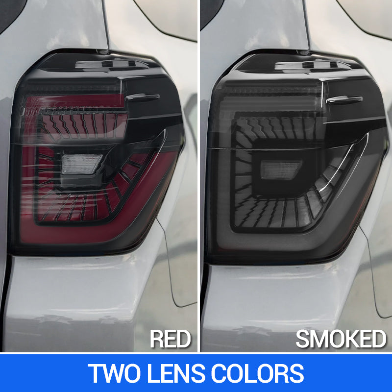 Sequential LED Tail Lights Assembly for 2010-2024 Toyota 4Runner