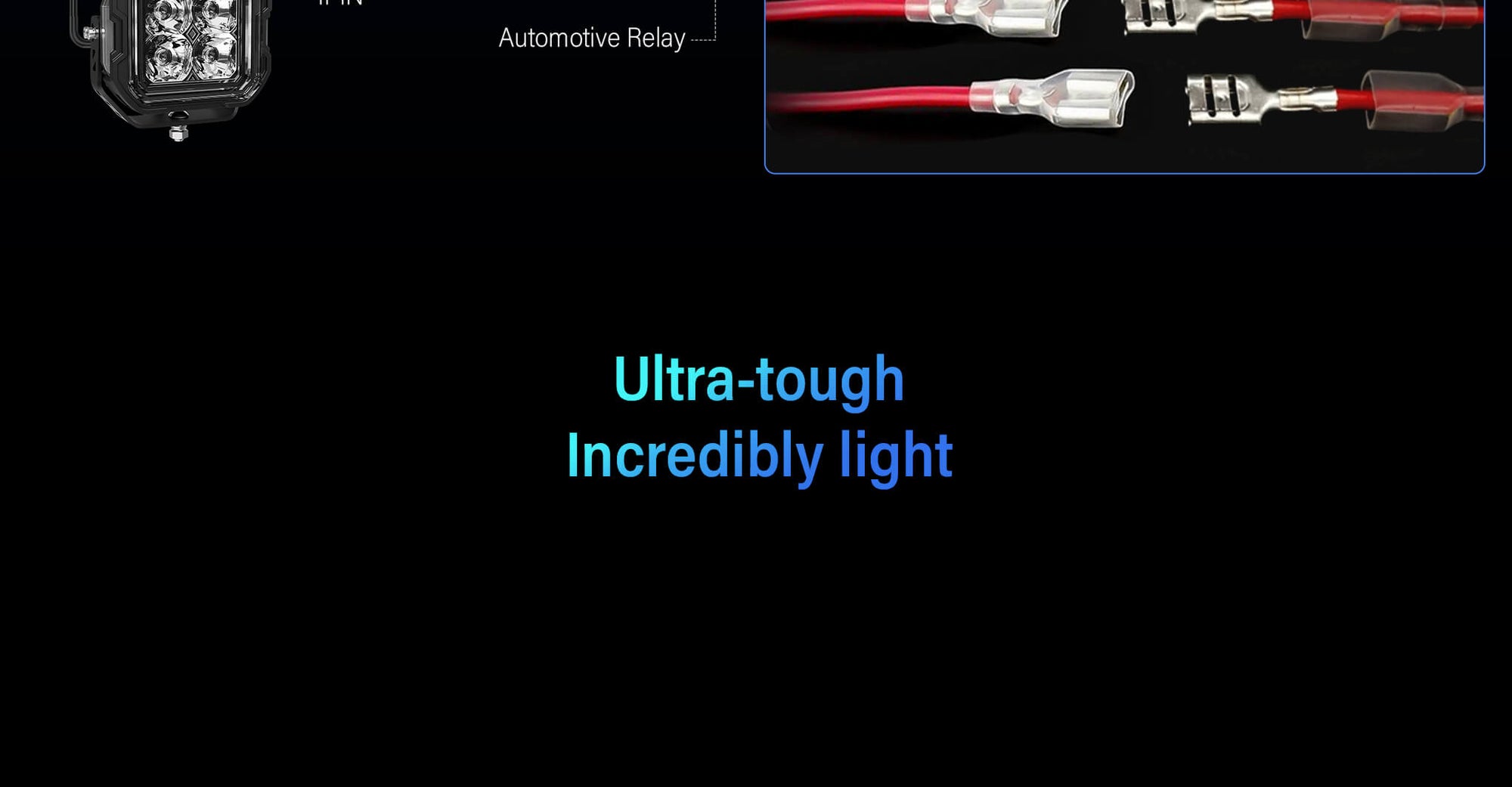 5-Inch Dual-Mode A-Pillar Ditch LED Pod Lights for Jeep banner image