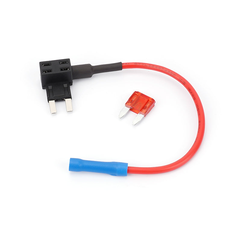 5er Pack Add-a-Circuit Sicherungsadapter Für 12V Auto – Mini ATM/APM, Mit 15A Sicherungen & 16G Kabel
