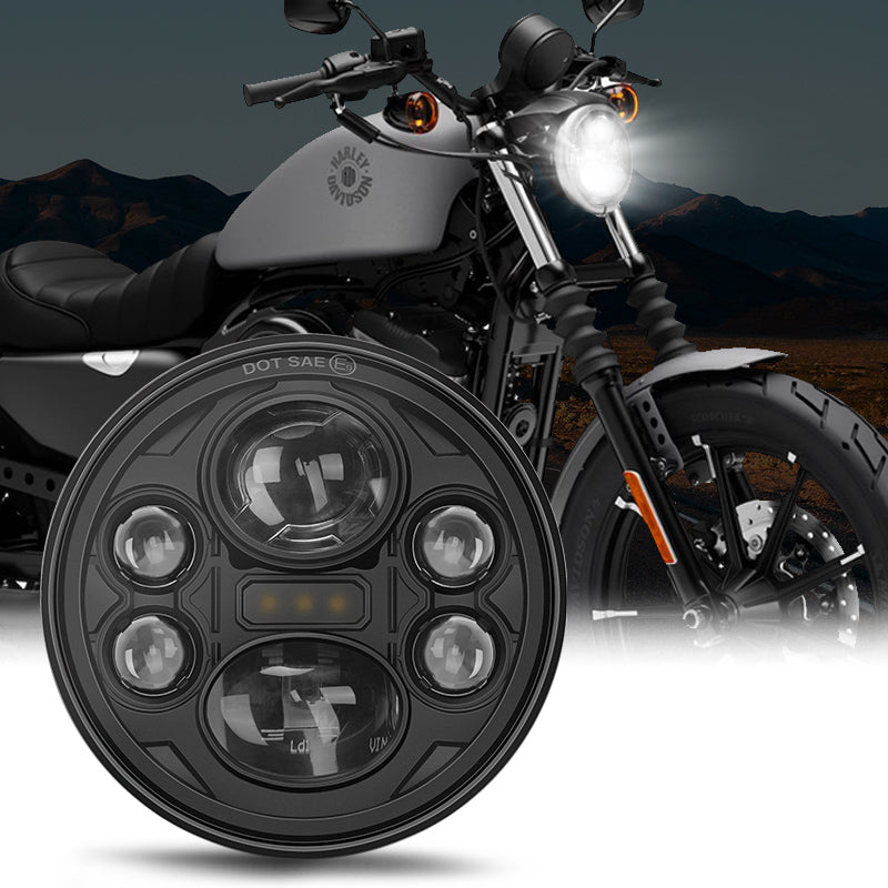 harley headlight