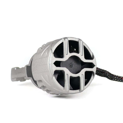 Rear cooling fan design of SP Pro Series 130W 9005 13000LM 6000K LED Headlight Bulbs for enhanced heat dissipation and performance.