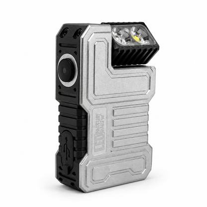 Long-Runtime 450-Lumen Magnetic Work Light with Red Warning Modes