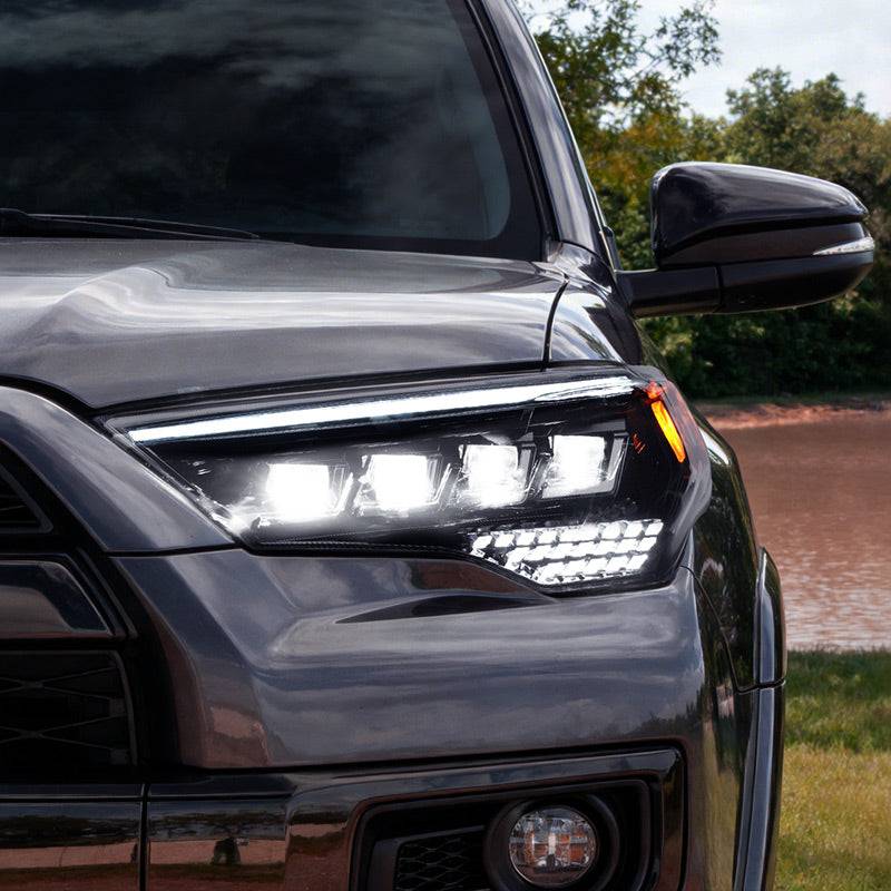 2014-2024 Toyota 4runner Full Quad LED Projector Headlights