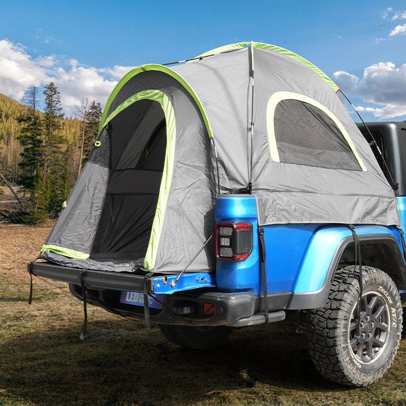 Waterproof 210D Gray Green Truck Bed Tent for Jeep Gladiator JT