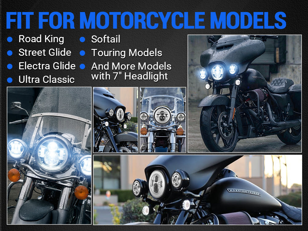 led headlights for harley