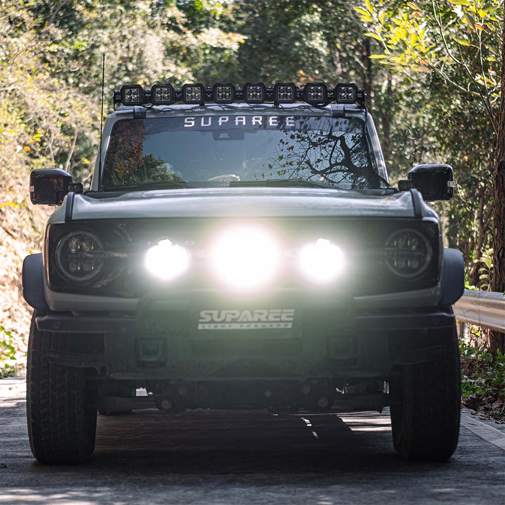 7" LED Pod Lights for Off-Road – 217° Ultra-Wide Beam 2030ft Range