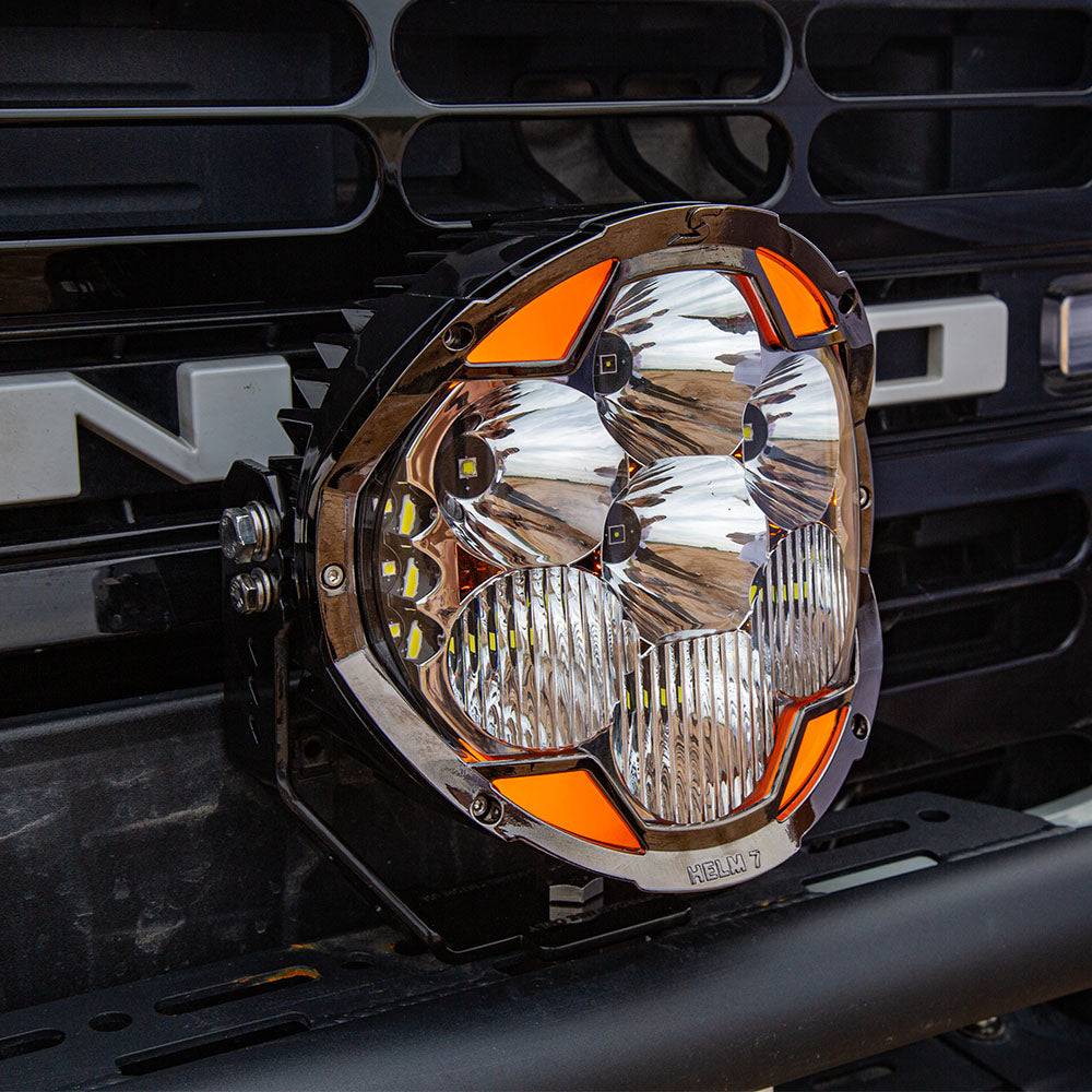 high performance 7 inch LED lighting pods with 13346 lumens and long distance beam