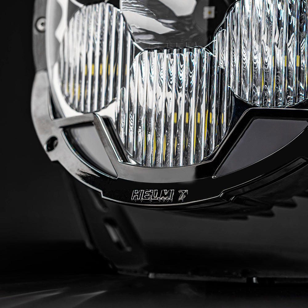 Helm 7" LED Pod Lights for Off-Road – 217° Ultra-Wide Beam 2030ft Range