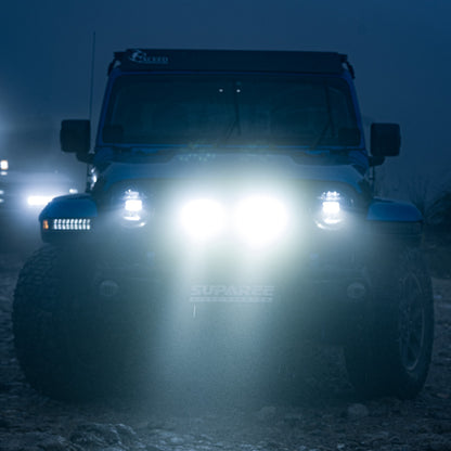 HELM 7″ Off-Road LED Pod Lights with 217° Ultra-Wide Beam & 2030ft Reach
