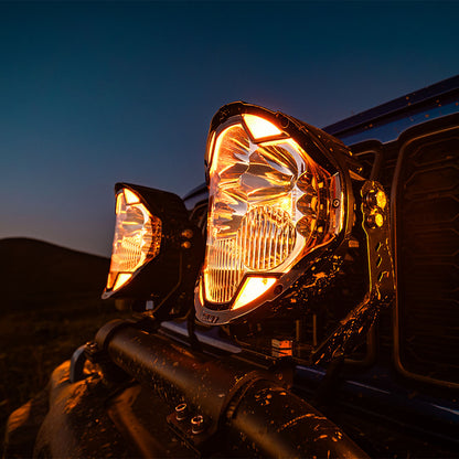 7" LED Pod Lights for Off-Road – 217° Ultra-Wide Beam 2030ft Range