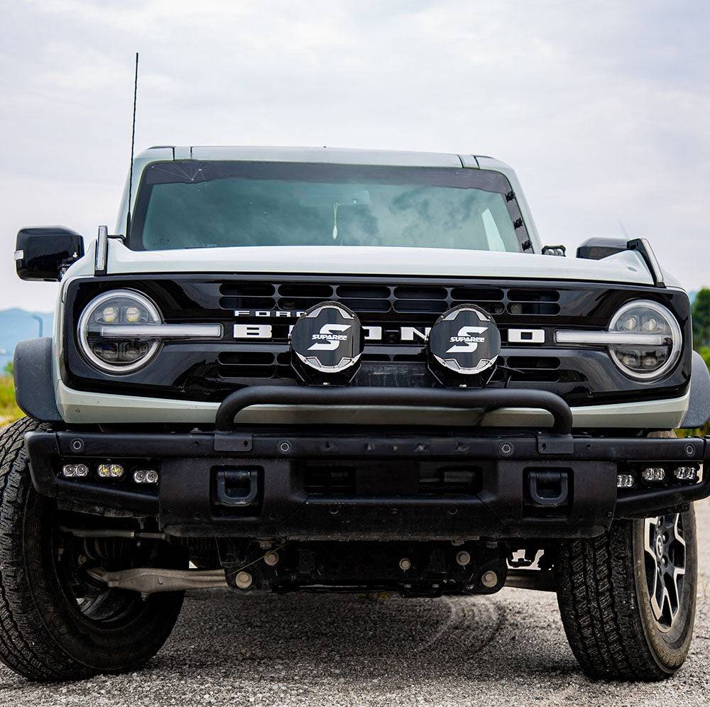 217 degree ultra wide beam off road lighting pods for trail and overland driving