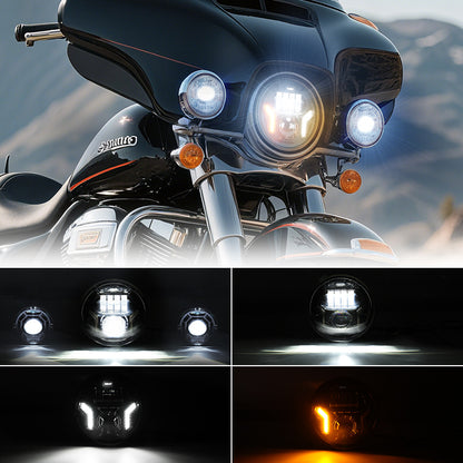 Harley headlights