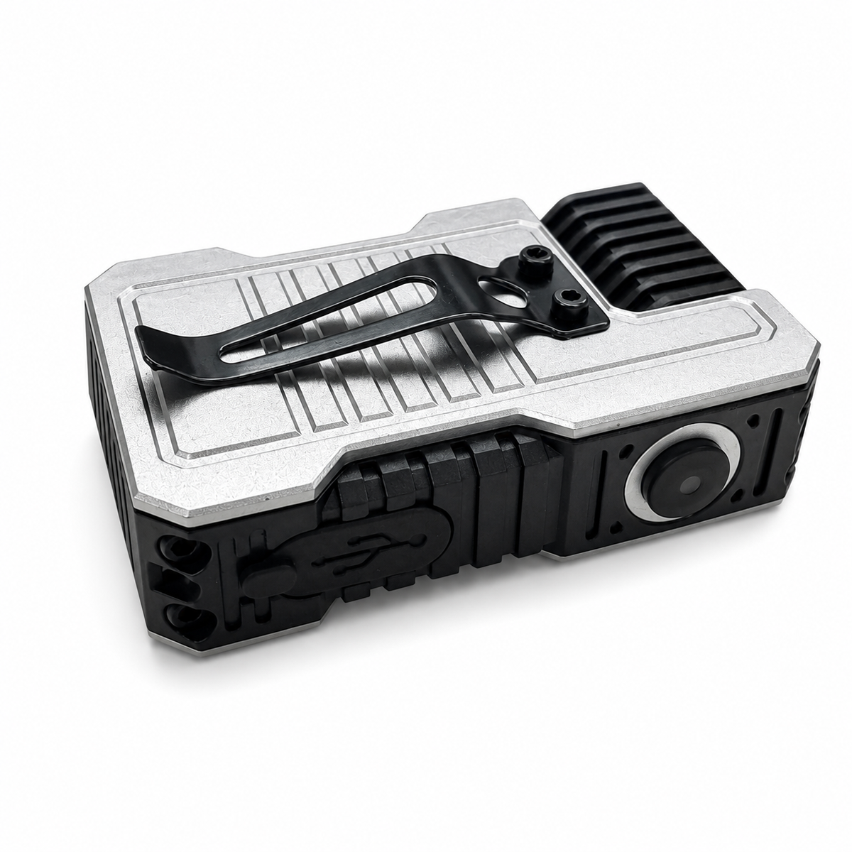 Long-Runtime 450-Lumen Magnetic Work Light with Red Warning Modes