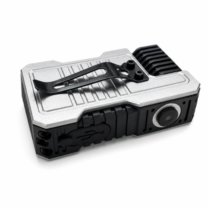 Long-Runtime 450-Lumen Magnetic Work Light with Red Warning Modes