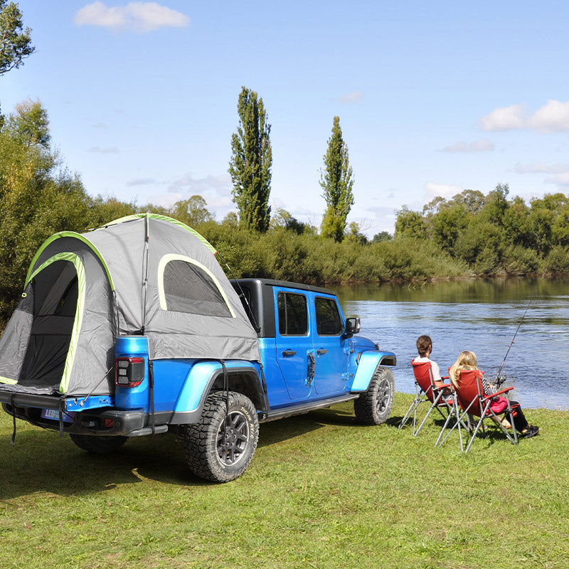 Waterproof 210D Gray Green Truck Bed Tent for Jeep Gladiator JT