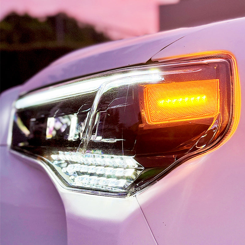 Full Quad LED Projector Headlights for 2014-2024 Toyota 4runner
