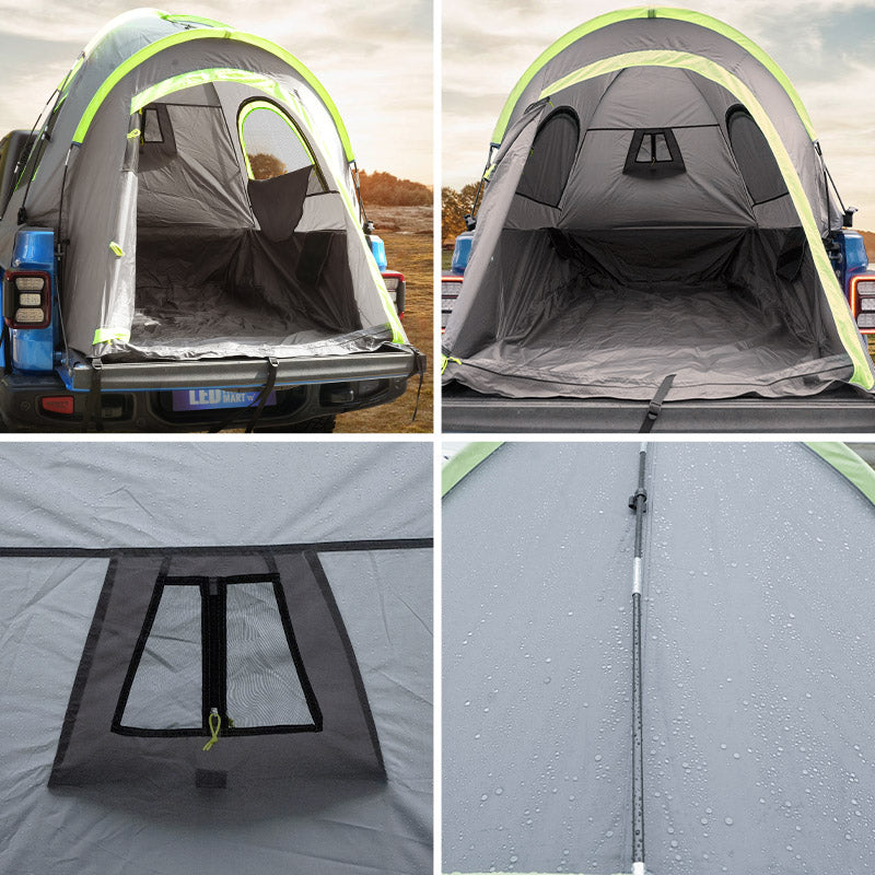 Waterproof 210D Gray Green Truck Bed Tent for Jeep Gladiator JT