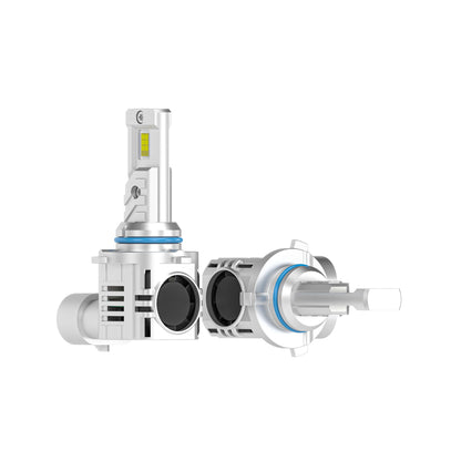 SP Air Series 60W 9005 7000LM 6000K LED Headlight Bulbs with dual heat dissipation design for enhanced brightness and visibility in vehicles.