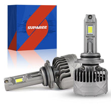 SP Pro Series 130W 9006 13000LM 6000K LED Headlight Bulbs with dual cooling fans and high-lumen chips for enhanced vehicle lighting performance.