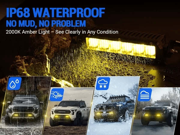 IP68 WATERPROOF