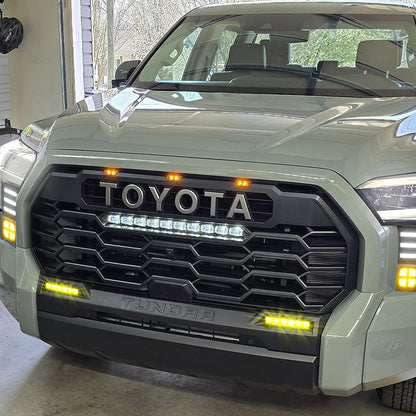 2023 tundra amber bumper led lights