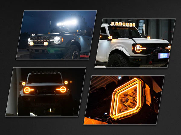 Toyota 4Runner Amber Pod Lights