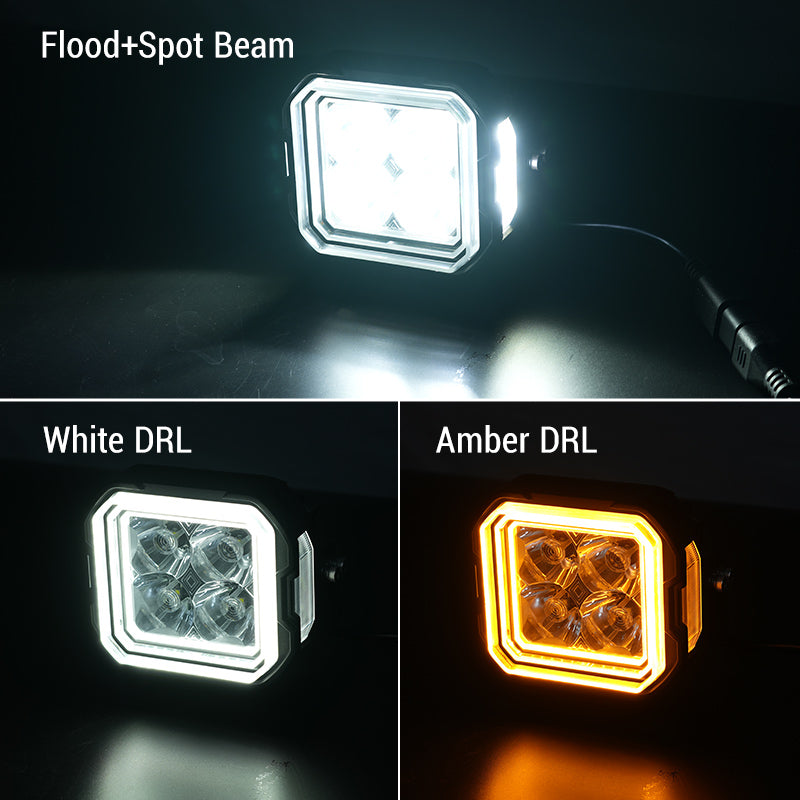 3 lighting modes 