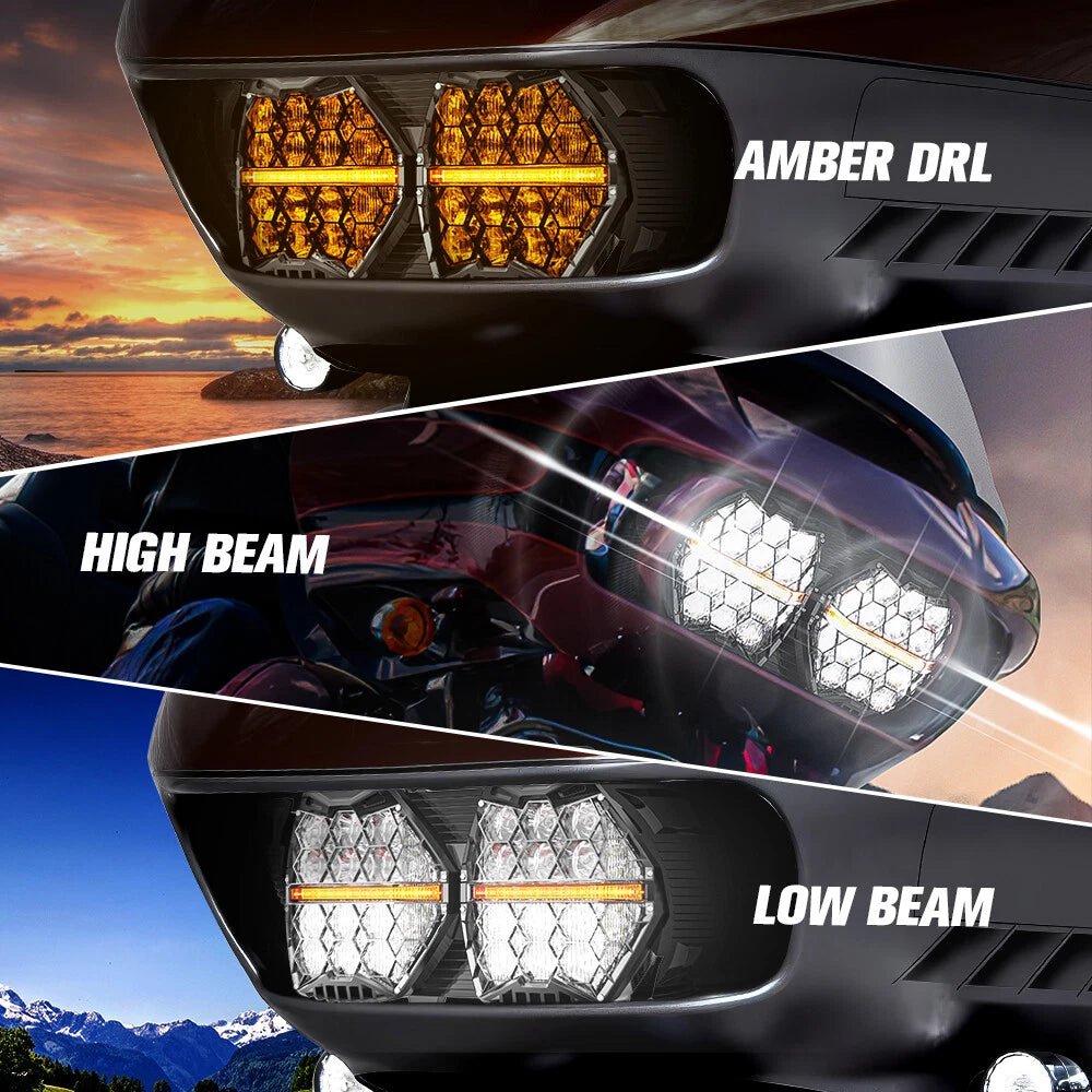 Eye Catching DRL Bar for Harley Davidson Road Glide