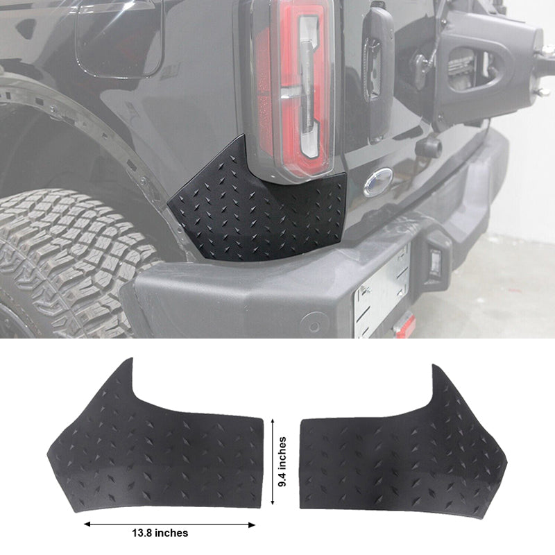 Anti Scratch Rear Corner Guards Protector for 2021-Later Ford Bronco
