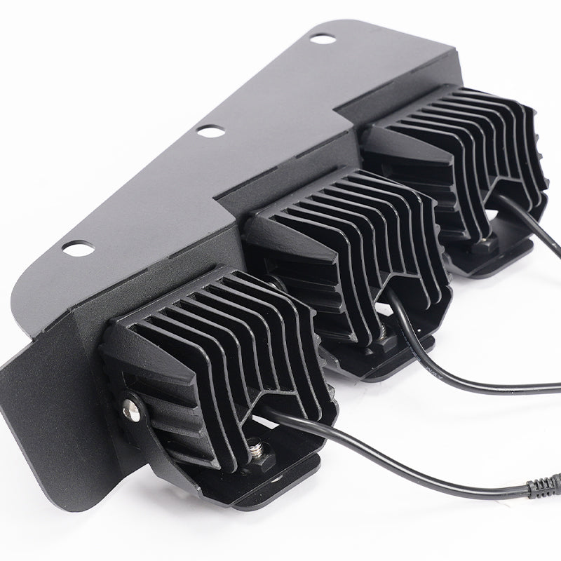 Ford Bronco Modular Bumper Fog Lights | Aluminum Material