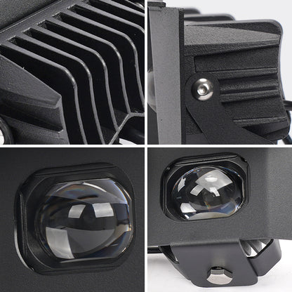 Ford Bronco Modular Bumper Fog Lights | Aluminum Material