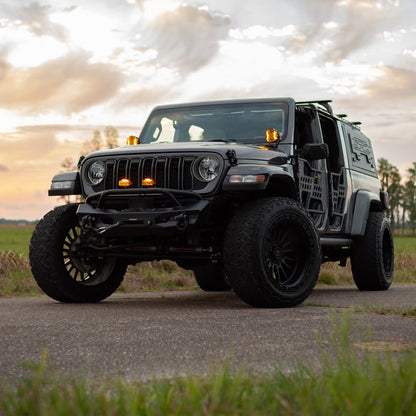 Beast Style Tubular Door with Side View Mirror for 2018-Later Wrangler JL and Gladiator JT