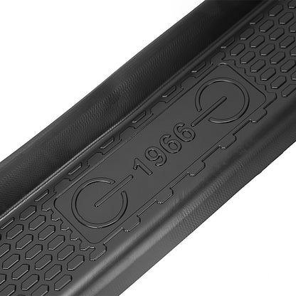 Black Rubber Door Sill Guards Kit for 2021-Later Ford Bronco