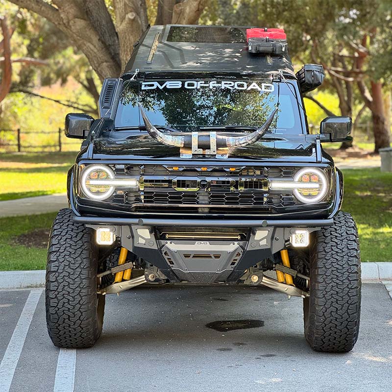 Ford Bronco Fog Lights with Dual Color | 5 Inch