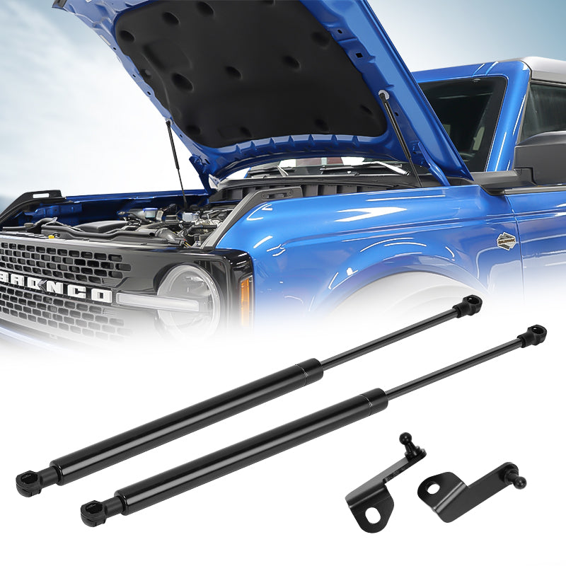 Front Hood Lift Supports Struts for 2021-2025 Ford Bronco
