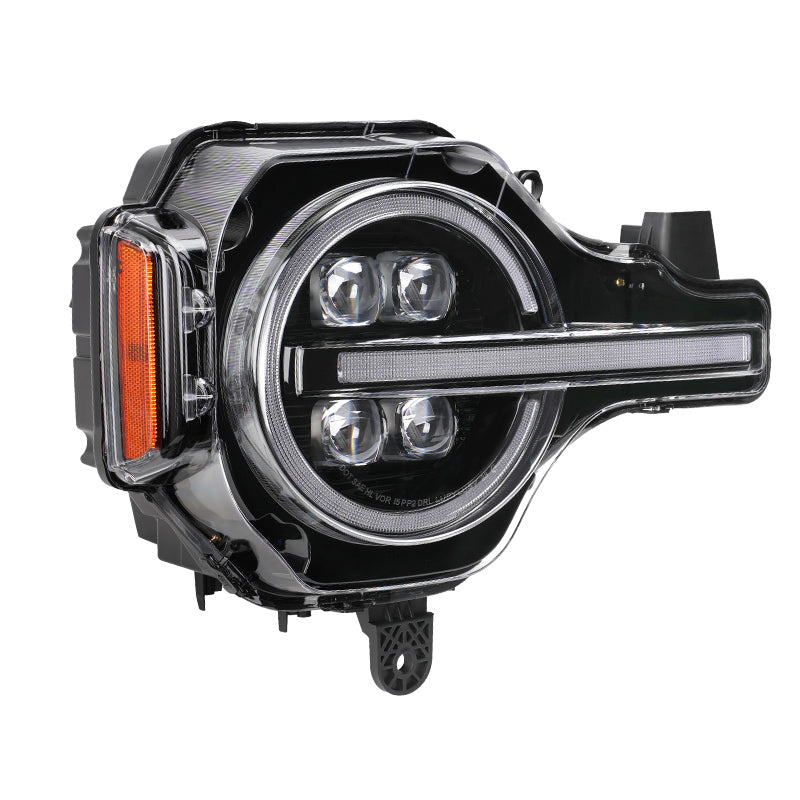 Full LED Projector Headlights for Ford Bronco 2021-2025 | DOT & SAE Approved