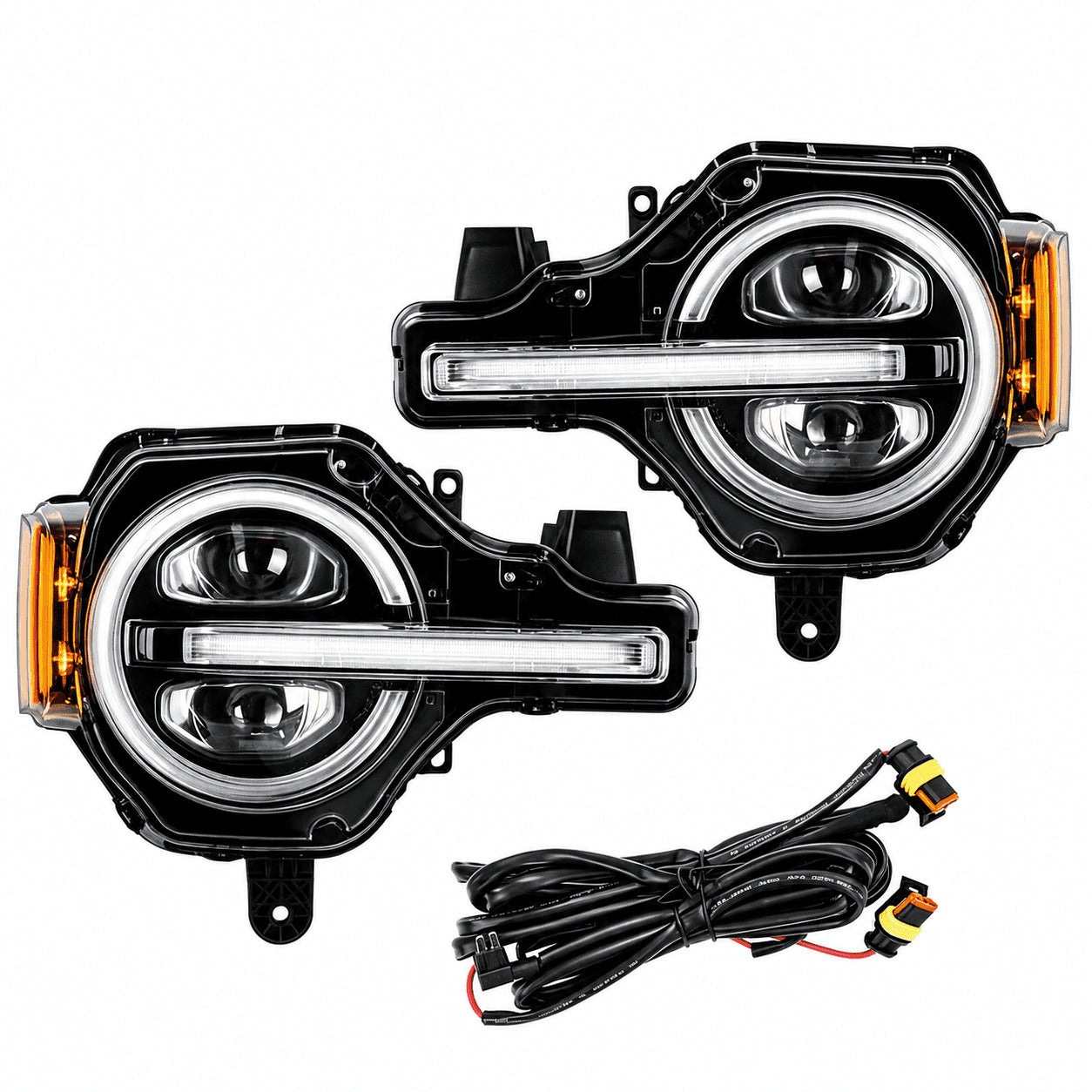 Bronco headlight details