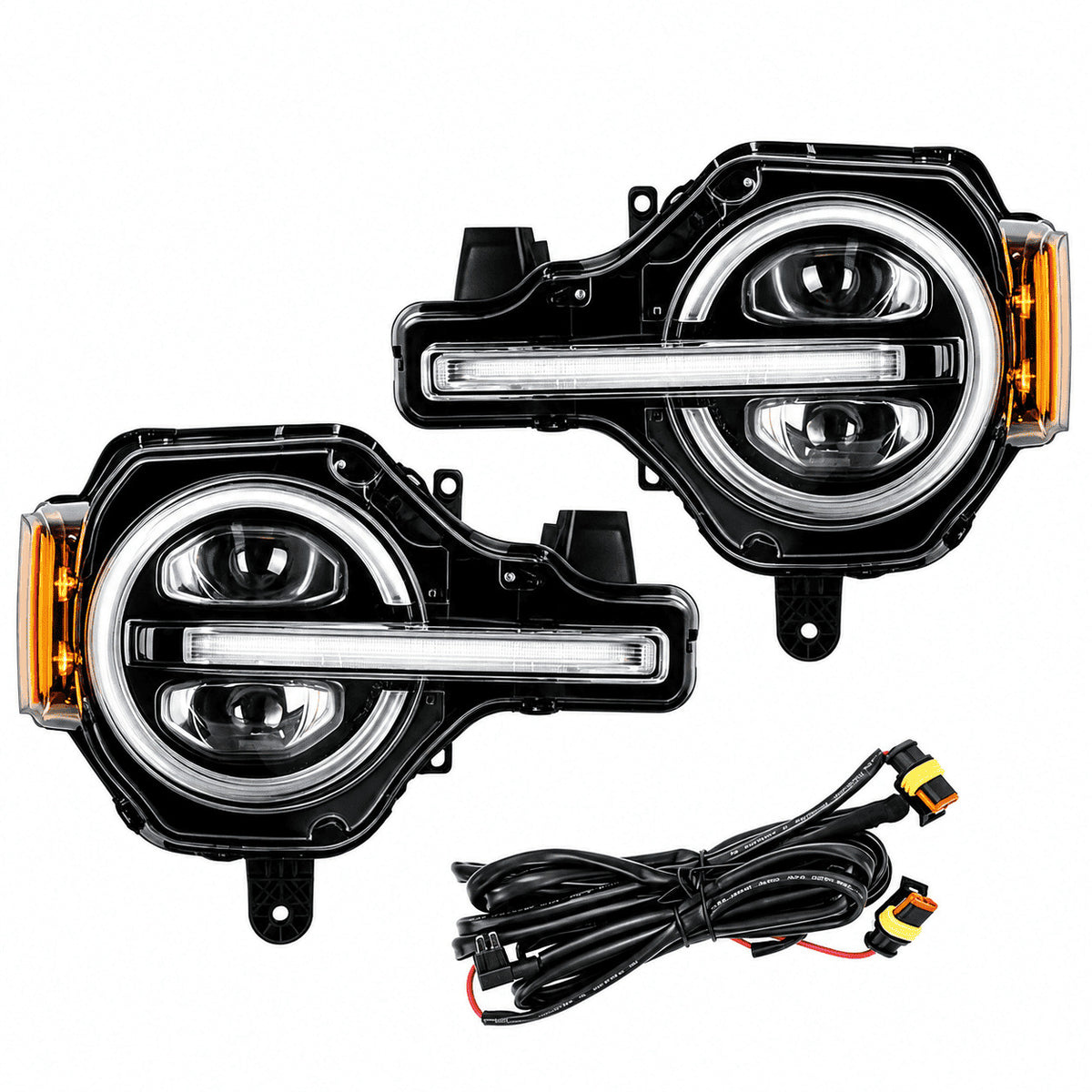 Bronco headlight details