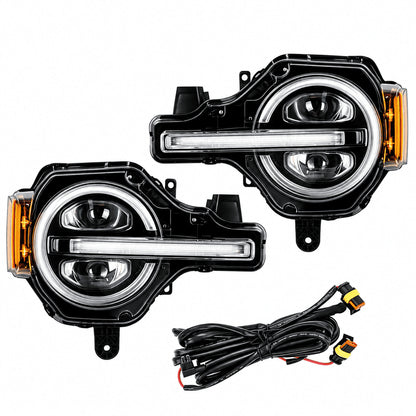 Bronco headlight details