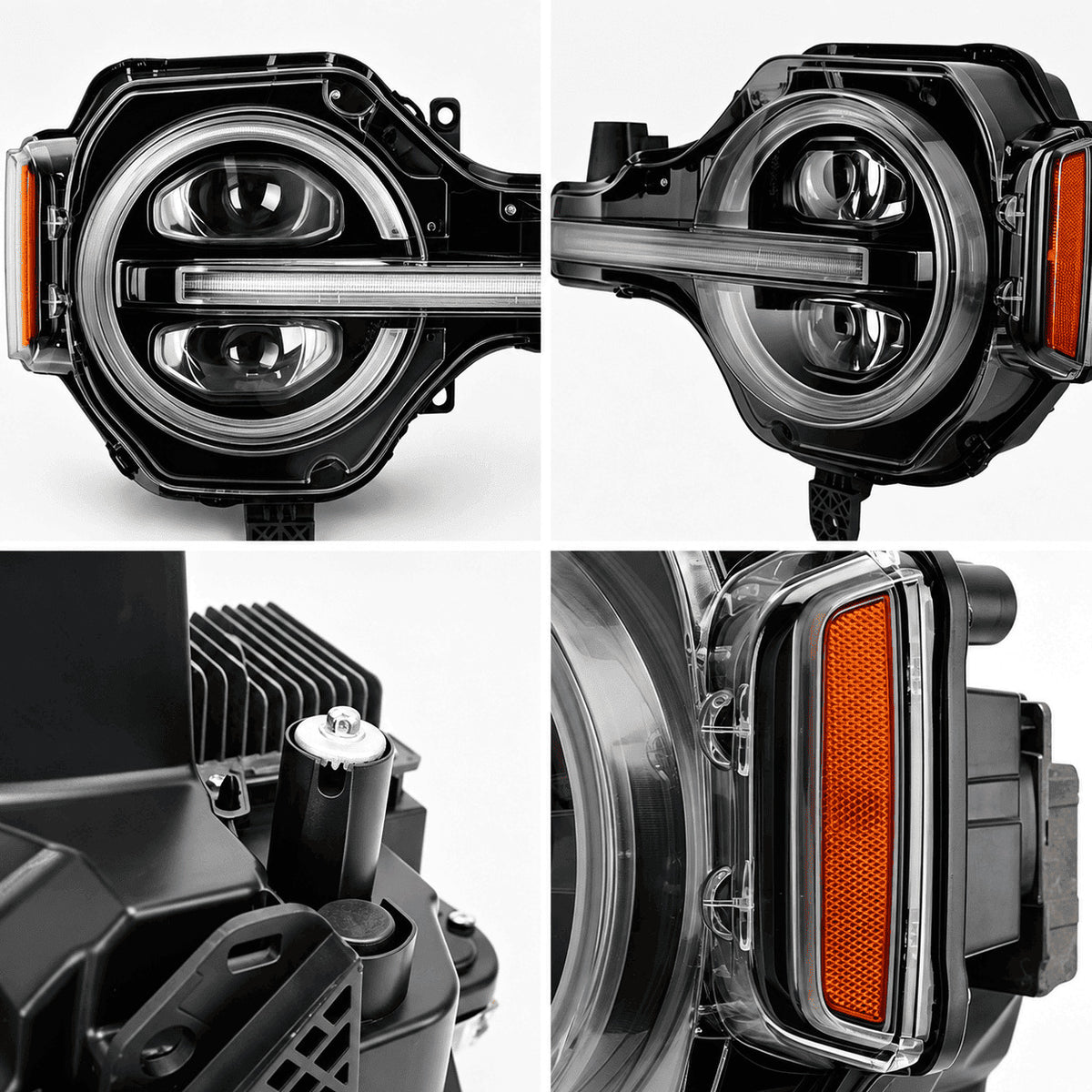 Bronco headlight details 
