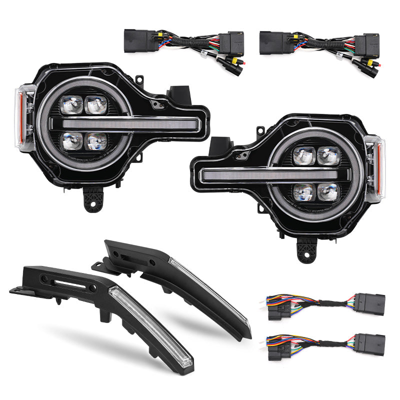 Bronco headlights combo package