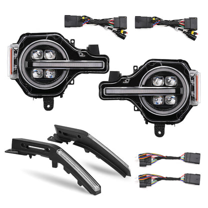 Bronco headlights combo package