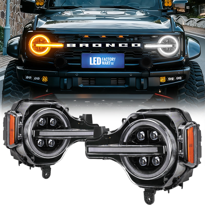 Bronco LED Headlights