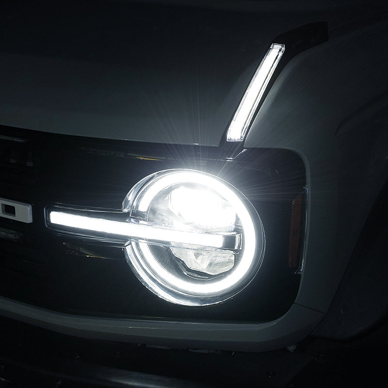 Ford Bronco Headlight & Trail Marker Light Combo